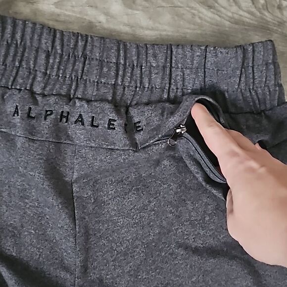 Alphalete Joggers Dark Grey athletic Activewear pants - Picture 9 of 11